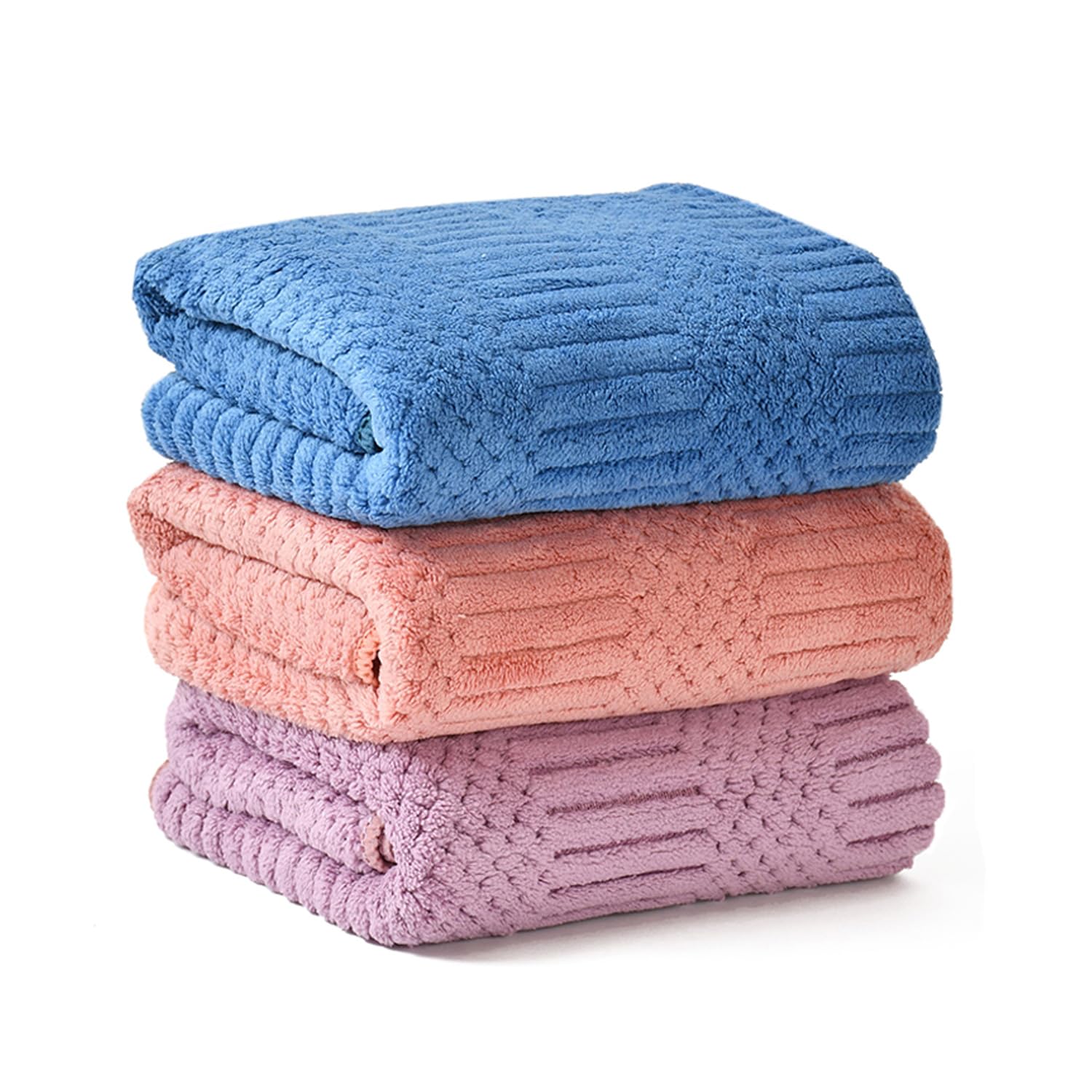 UrbanLeaf Super Soft Microfiber Face Towels, (30 X 30 CM), (3 Pieces, Multi Colors)-image-35