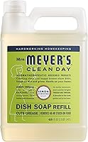 Vista 13 de MRS. MEYER'S CLEAN DAY - Repuesto de jabón líquido para platos, albahaca, 48 onzas líquidas