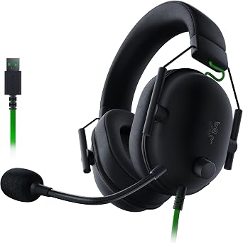 Razer BlackShark V2 X USB Wired Esports Gaming Headset, Black