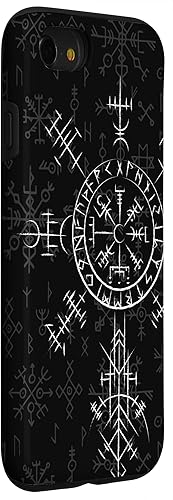 Miniatura 3 de Carcasa para iPhone SE (2020)  7  8 Celtic Lucky Charm Viking Compass Vegvísir - Celtic Vegvisir