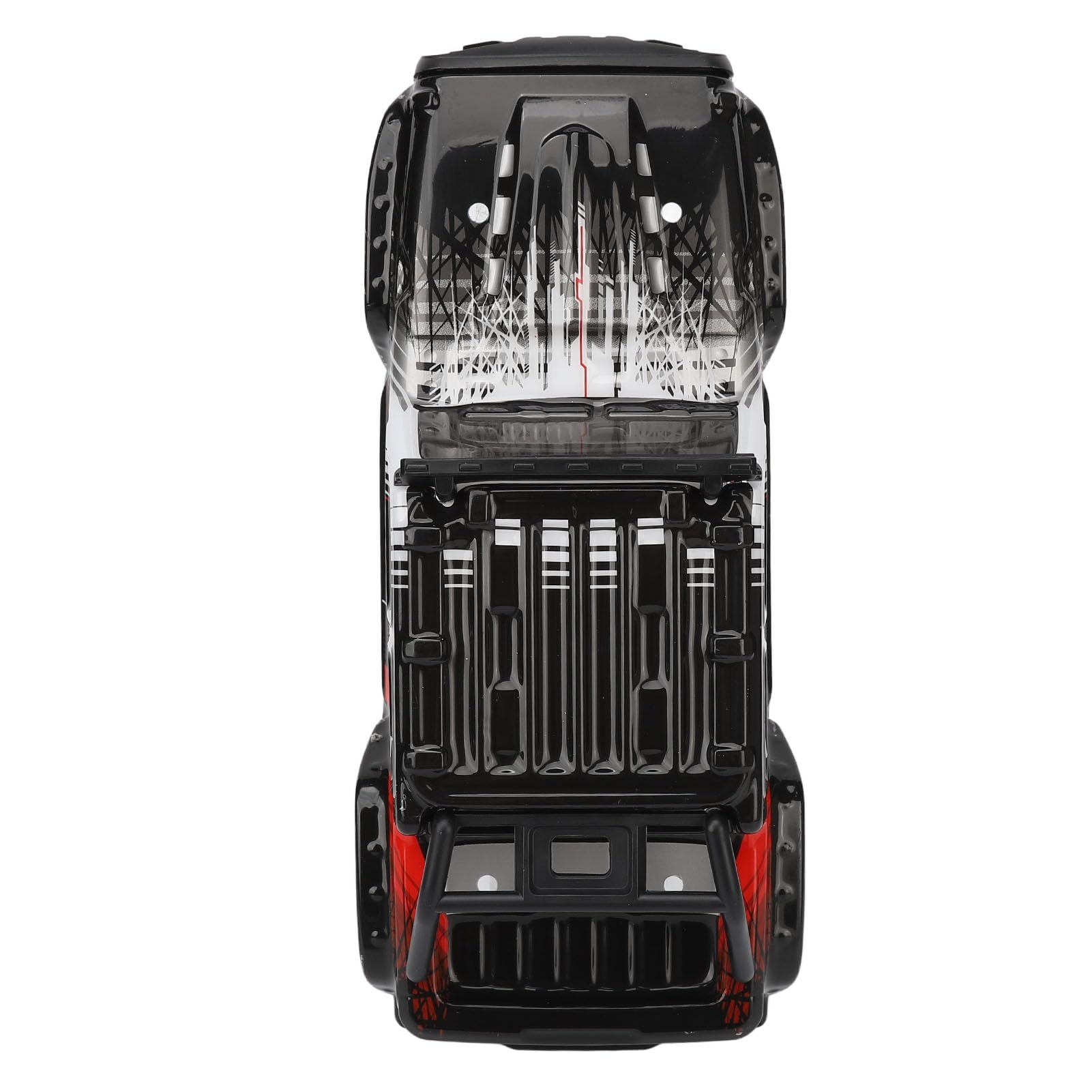 Alomejor Auto RC, Scocca PVC Resistente agli Urti Radiocomandata 1/16 Scala Componenti Elettronici per Amatori Gare Outdoor e Indoor