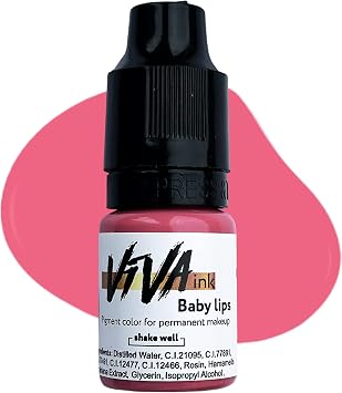 Lip Pigment Baby Lips Permanent Lip Makeup Microblading Ink for Durable and Colorful Lips Long Lasting Color Lip Cosmetics (0.2 oz)