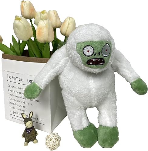 Miniatura 6 de Juguetes de peluche de 10 pulgadas Plants VS Yeti Normal Zombies PVZ Plush 1 2 Muñeca suave de peluche Yeti Zombies Nuevo