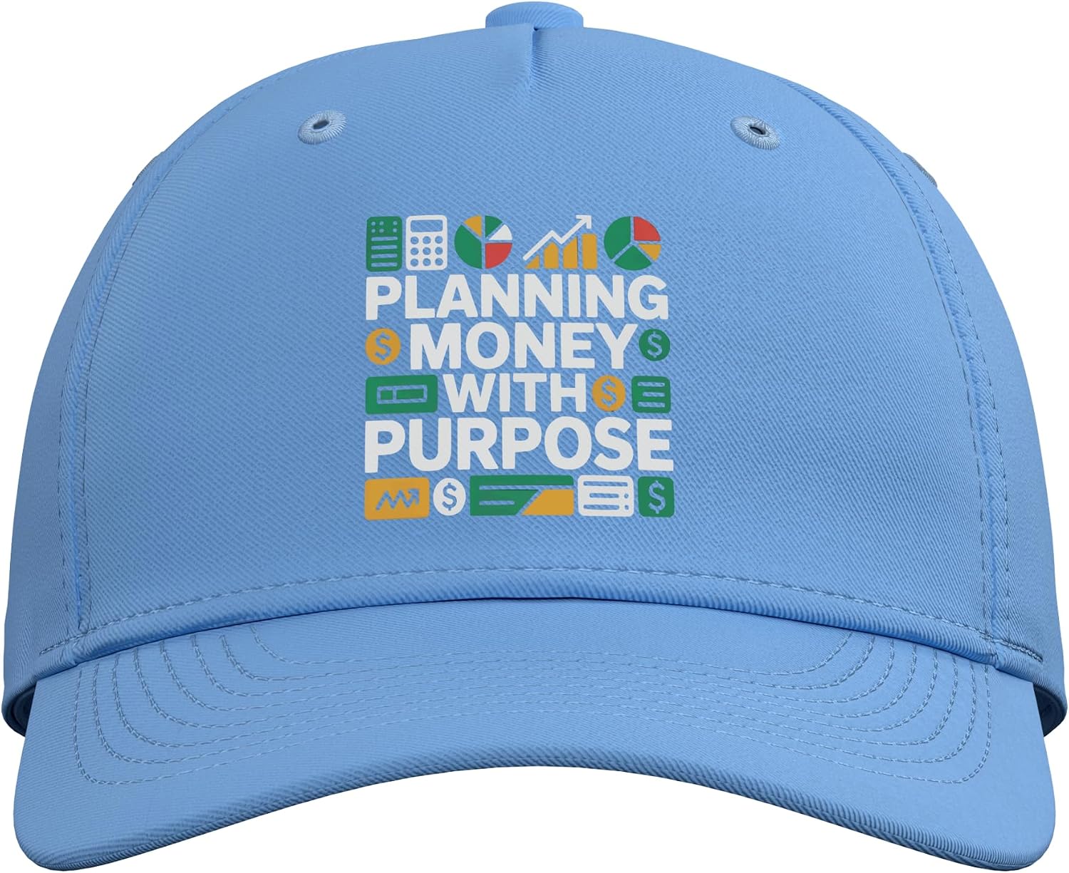 Budget Planning Financial Literacy Money Management Adjustable Baseball Hat image 2