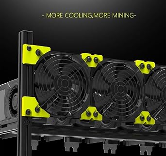 EZDIY-FAB 12cm 120mm 200CFM 4000RPM CPU Cooling Fan 12V DC 4-Pin Molex PC Computer High CFM Cooling Case Fan with Metal Finger Guard Grill