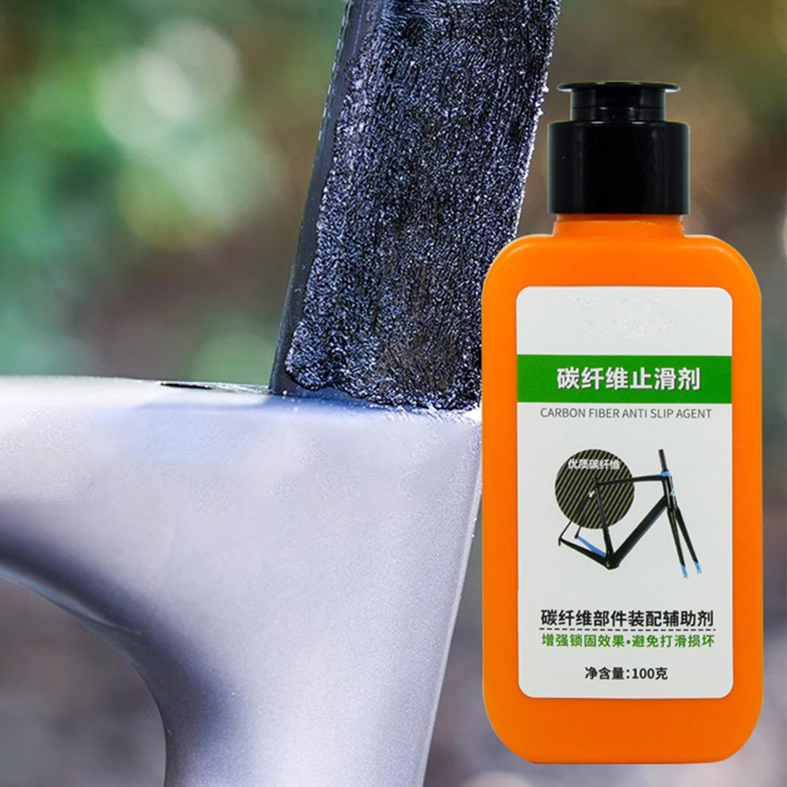 Pâte à Friction Carbone Pour Vélo – Gel Anti-Slip 30g, Lubrifiant Résistant à La Chaleur Pour Groupset - 13
