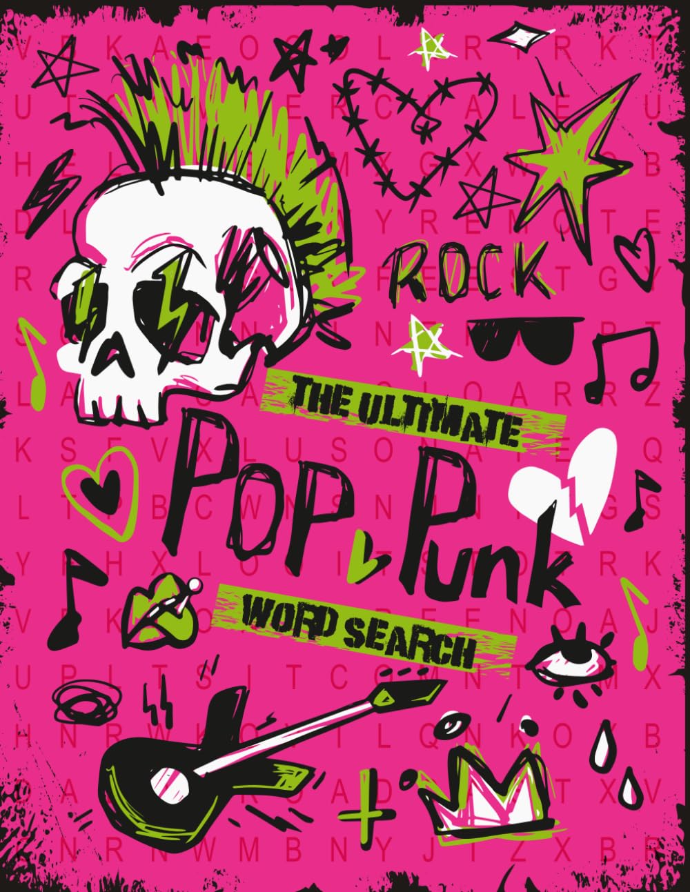 The Ultimate Pop Punk Word Search: 100 Nostalgic Puzzles Full of Angst, Anthems, and 2000s Throwbacks