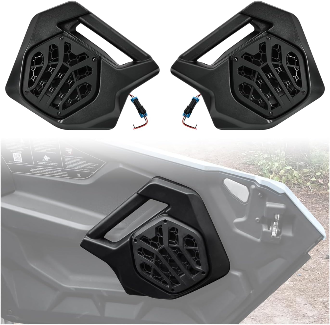Pods de Parlantes SAUTVS 6.5" para Puertas de Polaris RZR PRO XP/R/S 2025+