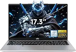 NIMO 17.3" FHD-Business-Laptop, 6 Core I3-1215U 32GB RAM 1TB SSD (Beat R5 7520U, Up to 4.4GHz) Student Computer with 65W Type C Backlit KB Fingerprint, for Home and Work