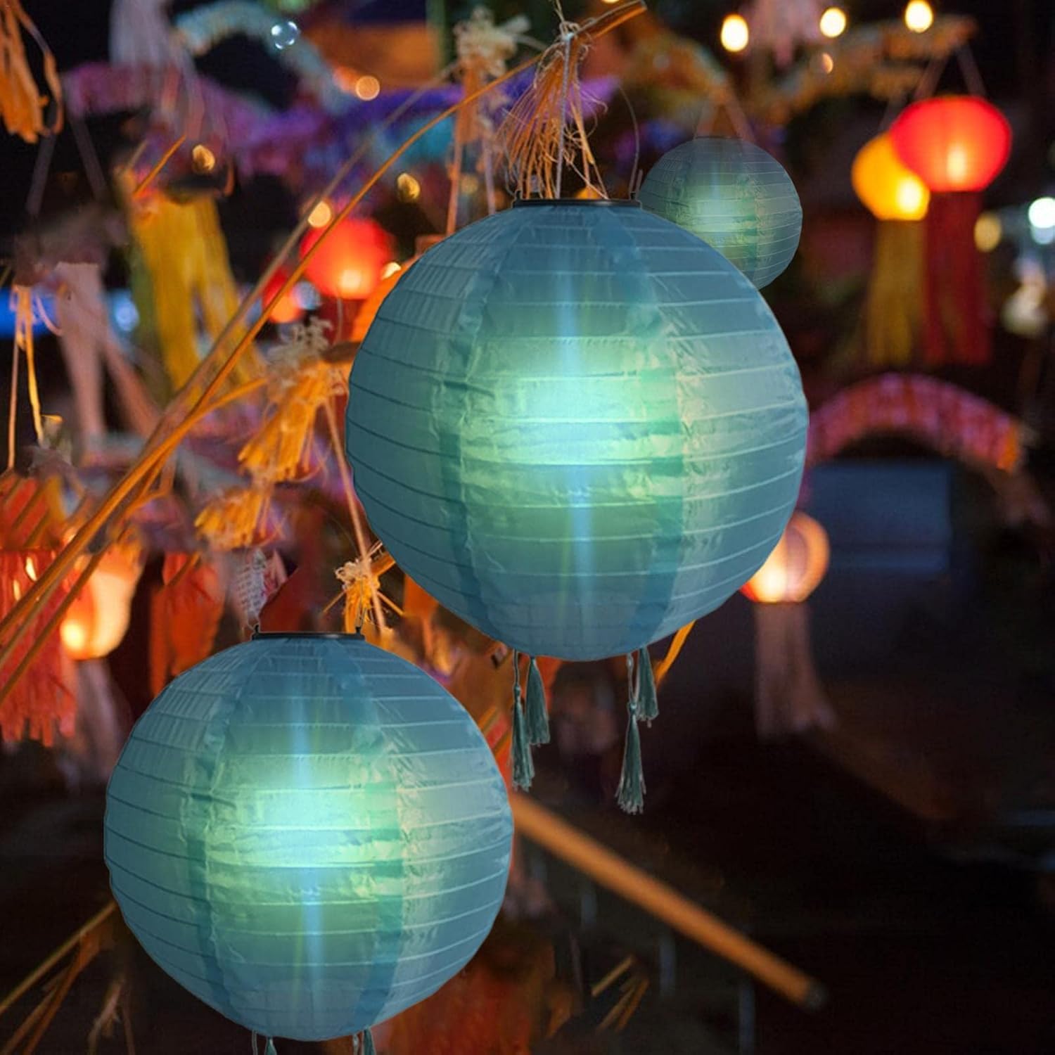 激安セール 提灯ライト ランタンライト ちょうちん提灯 ソーラーledライト ソーラーledランタン 太陽光発電 Ip44防水 提灯 灯篭 雰囲気満点 飾り付け 折りたたみ式 再利用可能 チャイニーズランタン 和風 中国風 お正月 初詣 七夕 お祭り ハロウィンパーティー