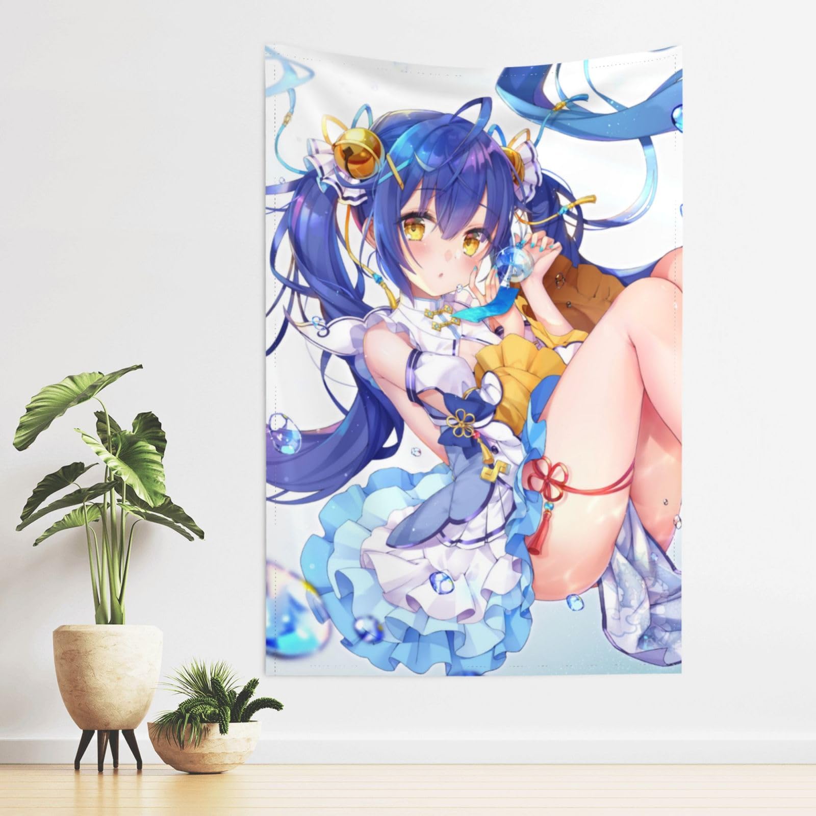 Amazon.co.jp: タペストリー バーチャル Vtube 天宮こころ 壁掛け 壁