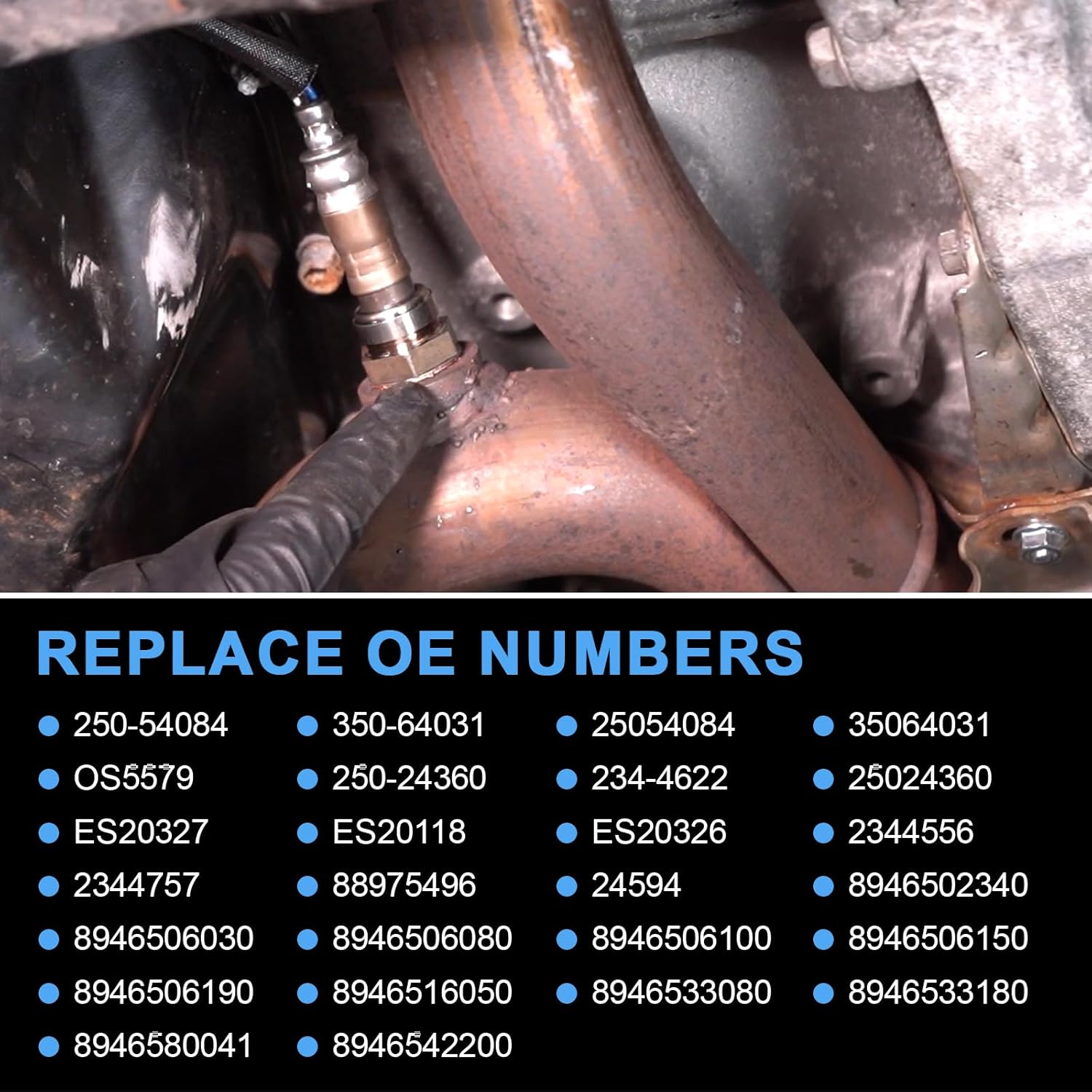 O2 Oxygen Sensor Upstream Downstream Compatible with Lexus ES300h Scion TC Toyota Camry RAV4 2.5L 2011 2012 2013 2014 2015 2016 2017 2018 250-54084 25054084 350-64031 250-24360 25024360