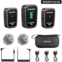 Saramonic Blink500 ProX Q20  kili Kablosuz Yaka Mikrofonu, 139B2-PRO-XQ20
