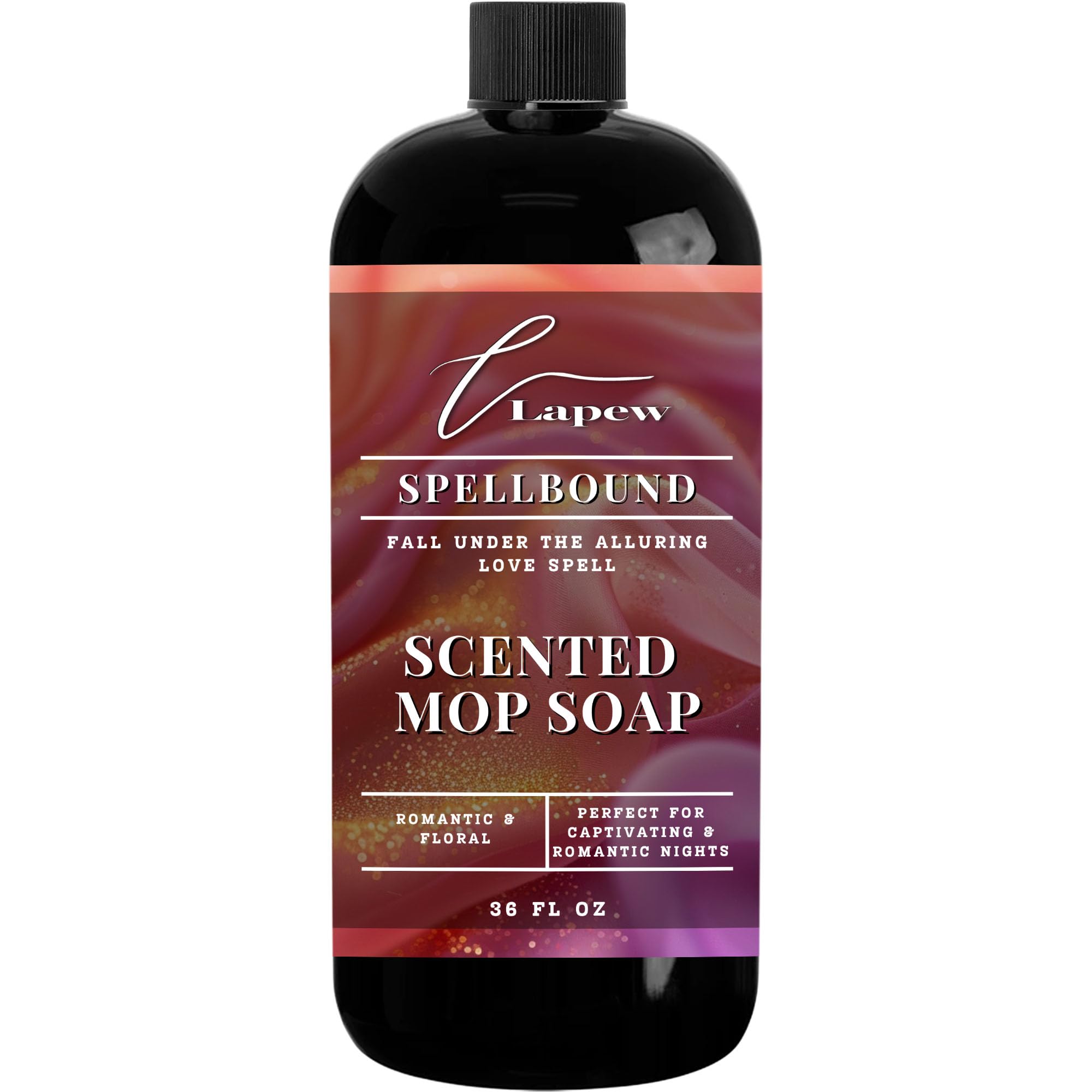 Lapew Spellbound Scented Mop Soap - Luxury Floor Cleaner Concentrate for Mopping Tile, Laminate, Vinyl & Hardwood | Streak-Free, Low-Foam | 36 oz