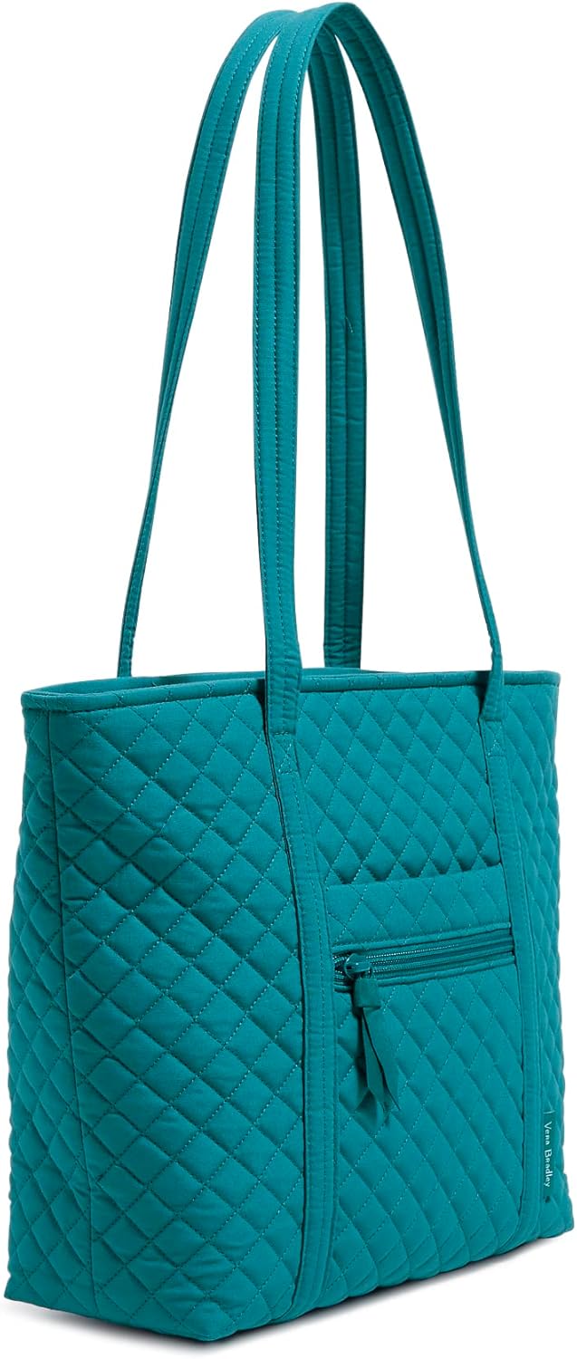 Vera Bradley Women's Cotton Small Vera Tote Bag - Image 3