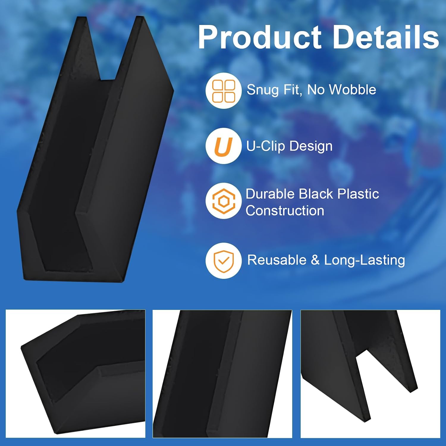 Train Track Clips,Compatible with Lionel O‑Gauge FasTrack,12 Pack