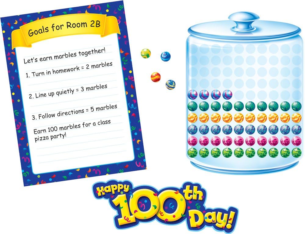 Creative Teaching Press Bulletin Board Set, Marble Jar (4712)