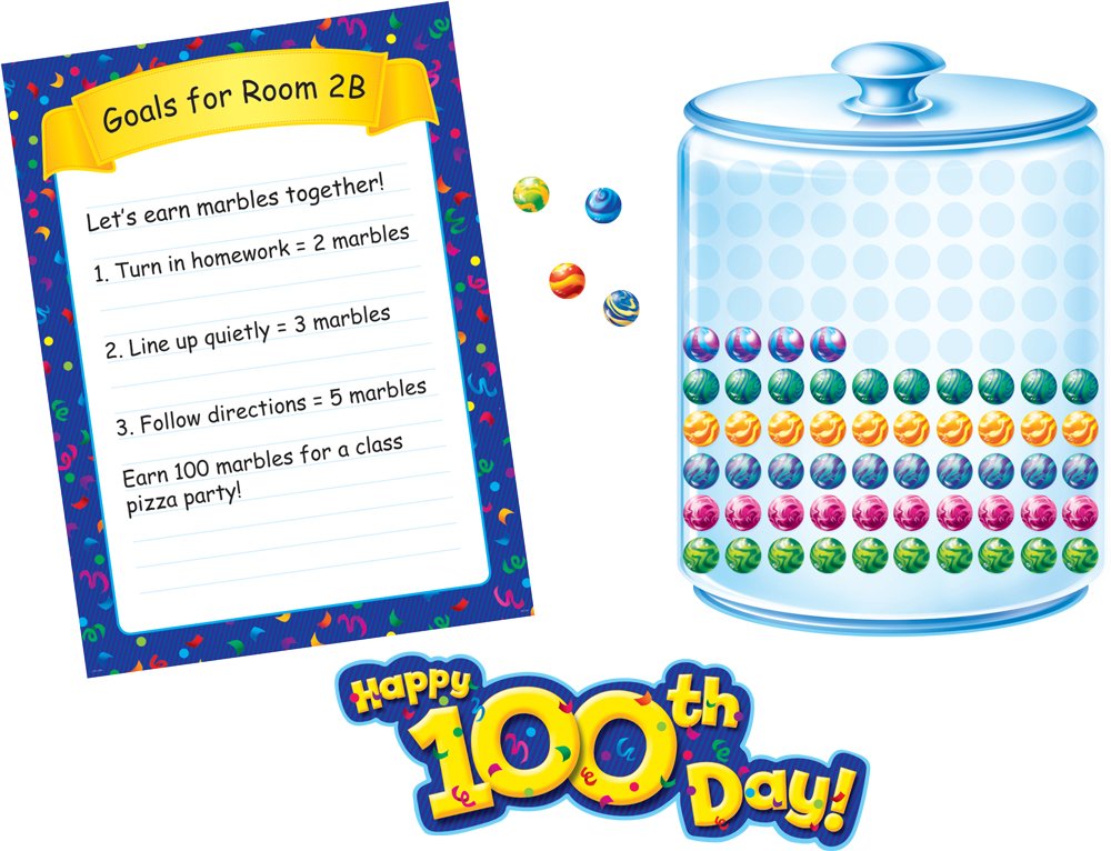 Creative Teaching Press Bulletin Board Set, Marble Jar (4712)