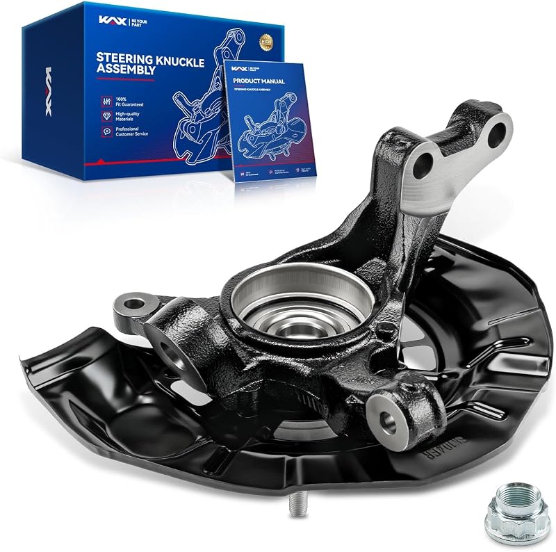 Manga de eixo dianteira direita com cubo e rolamento KAX para Toyota Camry 2007–2009 – 1 unidade