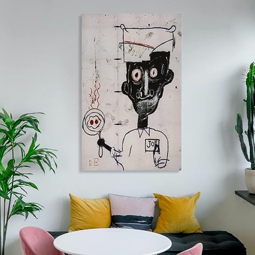 Miniatura 6 de RIUFIN Lienzo impreso para pared, diseño de ojos y huevos de 1983, graffiti callejero, cuadro de arte temático para decoración de fiesta, póster de
