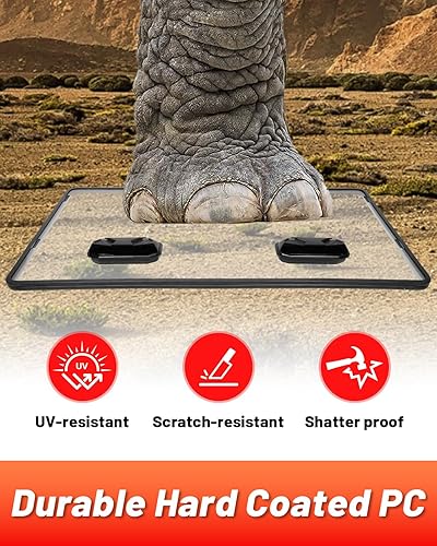 Miniatura 10 de Parabrisas Defender resistente a los arañazos  Parabrisas delantero completo StarknightMT resistente a los rayos UV compatible con Can Am Defender