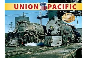 Tide-Mark Trains Union Pacific Railroad 2021 Wall Calendar