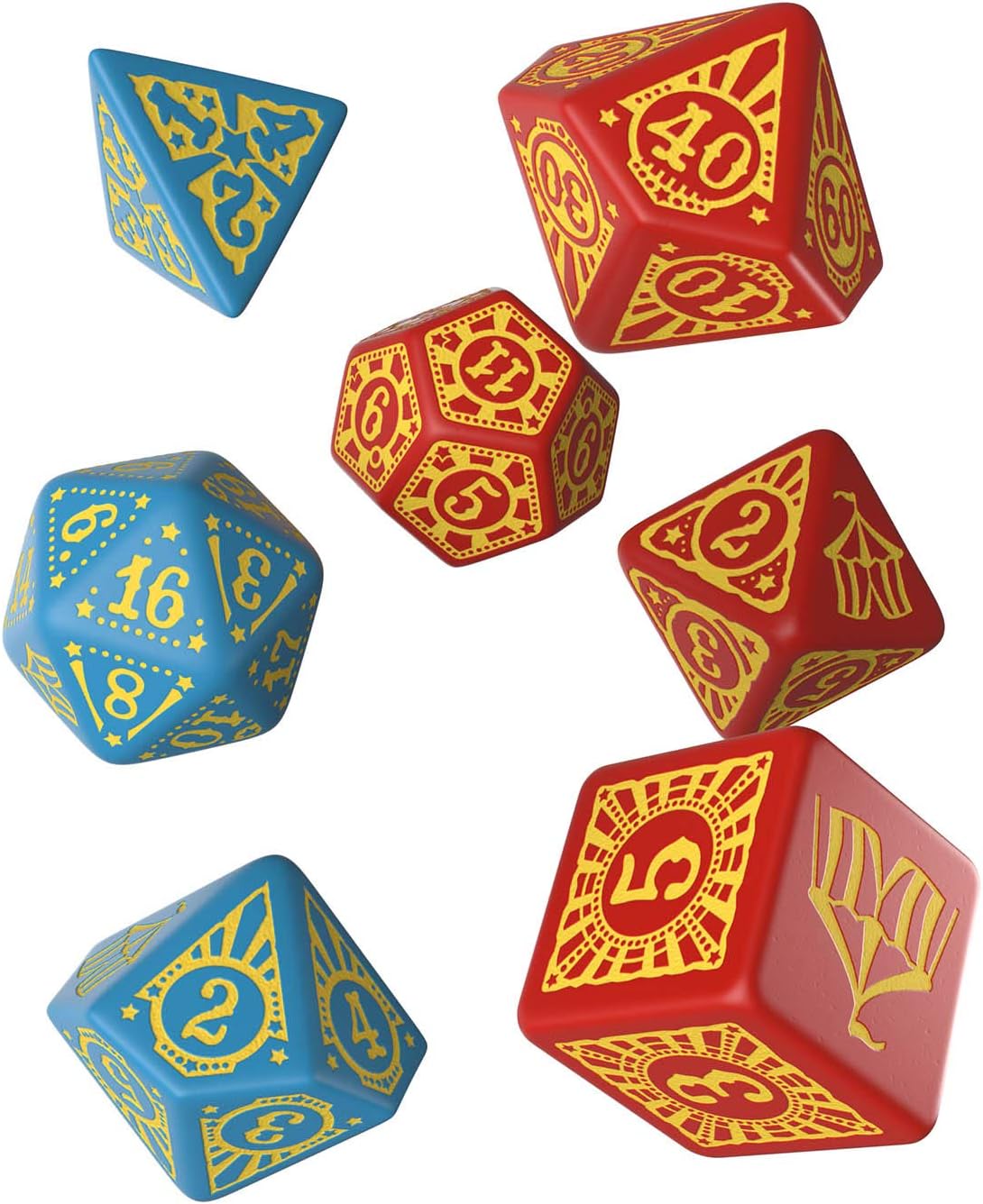 Q-Workshop Pathfinder Extinction Curse Performer's Dice Set