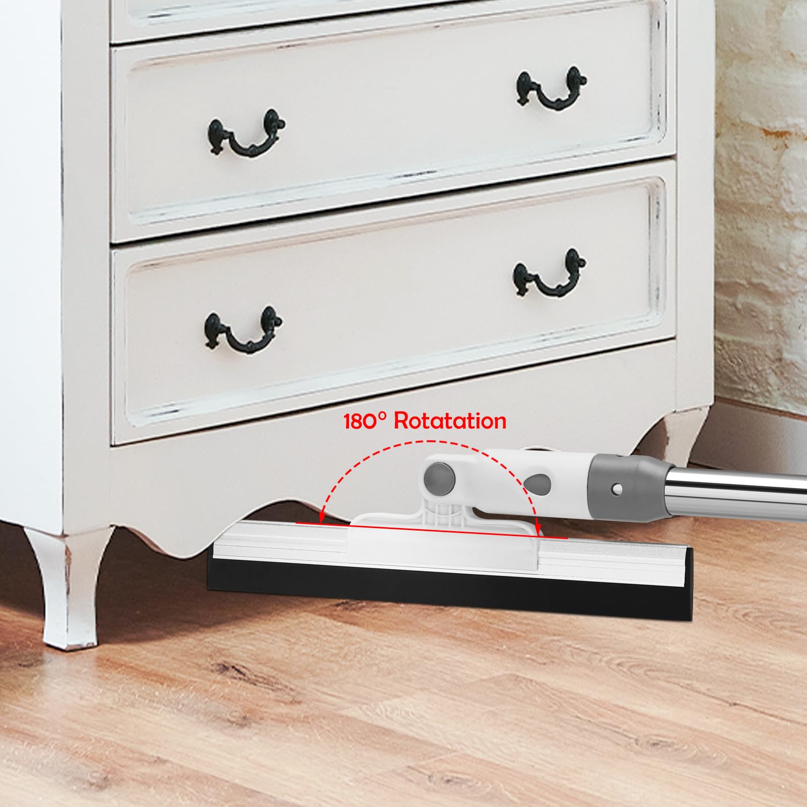 Balai Raclette Sol 107cm Raclette De Douche Avec Manche Long Raclette