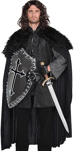 Vista 3 de Warrior Tunic Black Costume