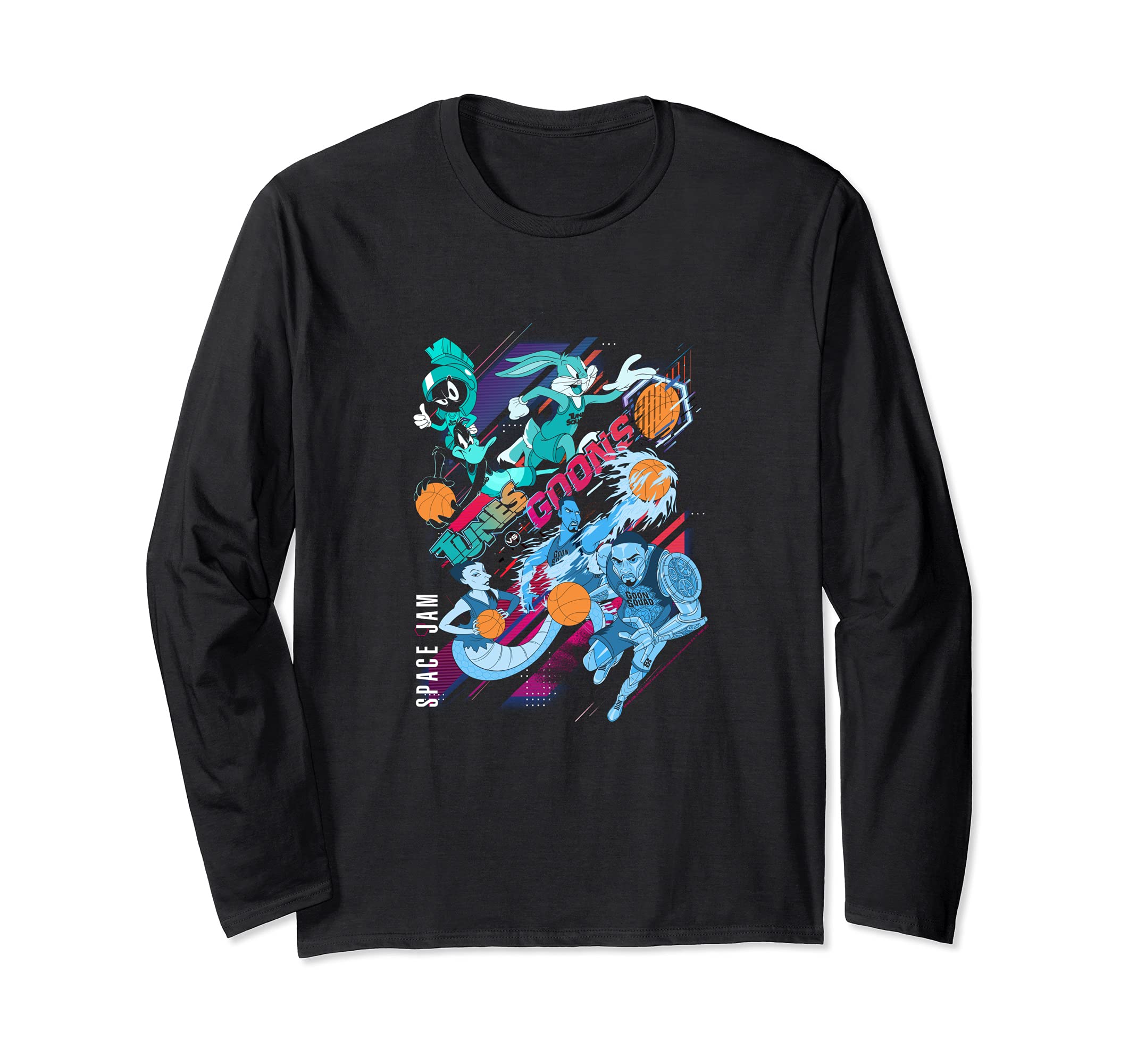 Space Jam: A New Legacy Group Shot Toons VS Goons Long Sleeve T-Shirt