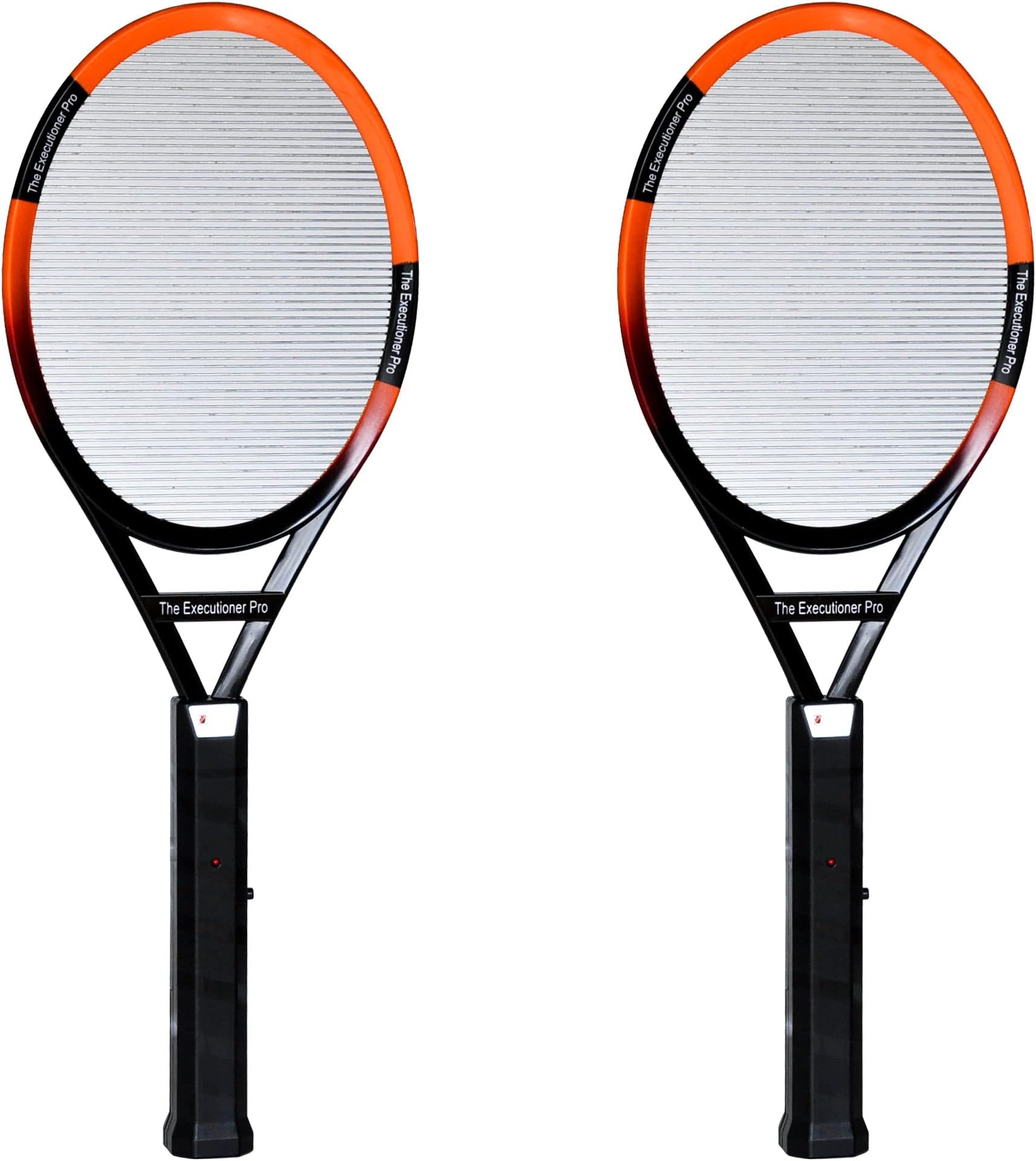 Pro Twin Pack Electric Bug Zapper Fly Swatter Wasp, Mosquito, Bug, Insect Killer Single Layer Racket Efficient Zapping Indoor Outdoor Long Handle 56cm (The Executioner Pro 2 Pack)