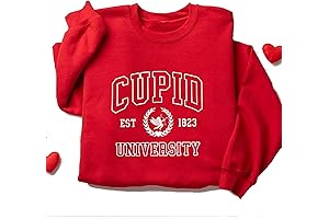 Cupid University Sweatshirt: XOXO Women Valentine's Day Gift