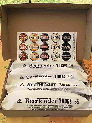 Beertender - 30 tubos para máquinas de cerveza Krups o Seb