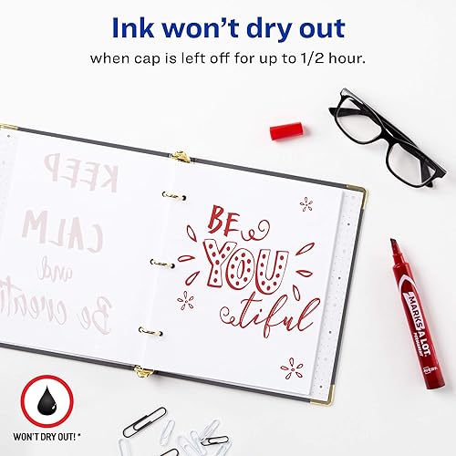 Miniatura 2 de Avery Marks-A-Lot - Marcador de punta de cincel grande