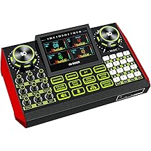 G9 Gaming Audio Mixer，Podcast Equipment Live Sound Card for Streaming，Audio Interface DJ Mixer Sound Card/Board Condenser Microphone for Tiktok Gaming Video Content Creator Kit.