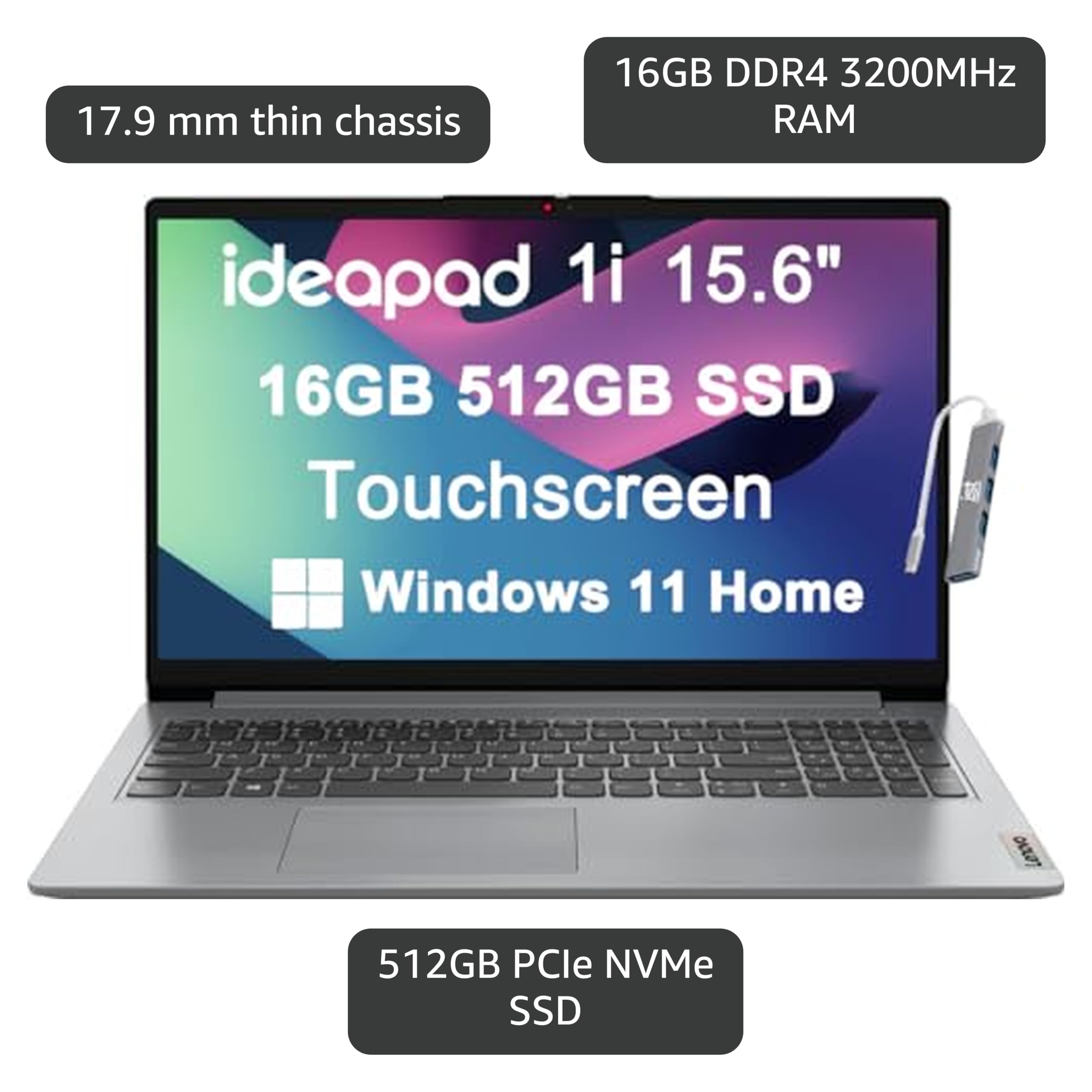 Amazon.com: Lenovo IdeaPad 15.6