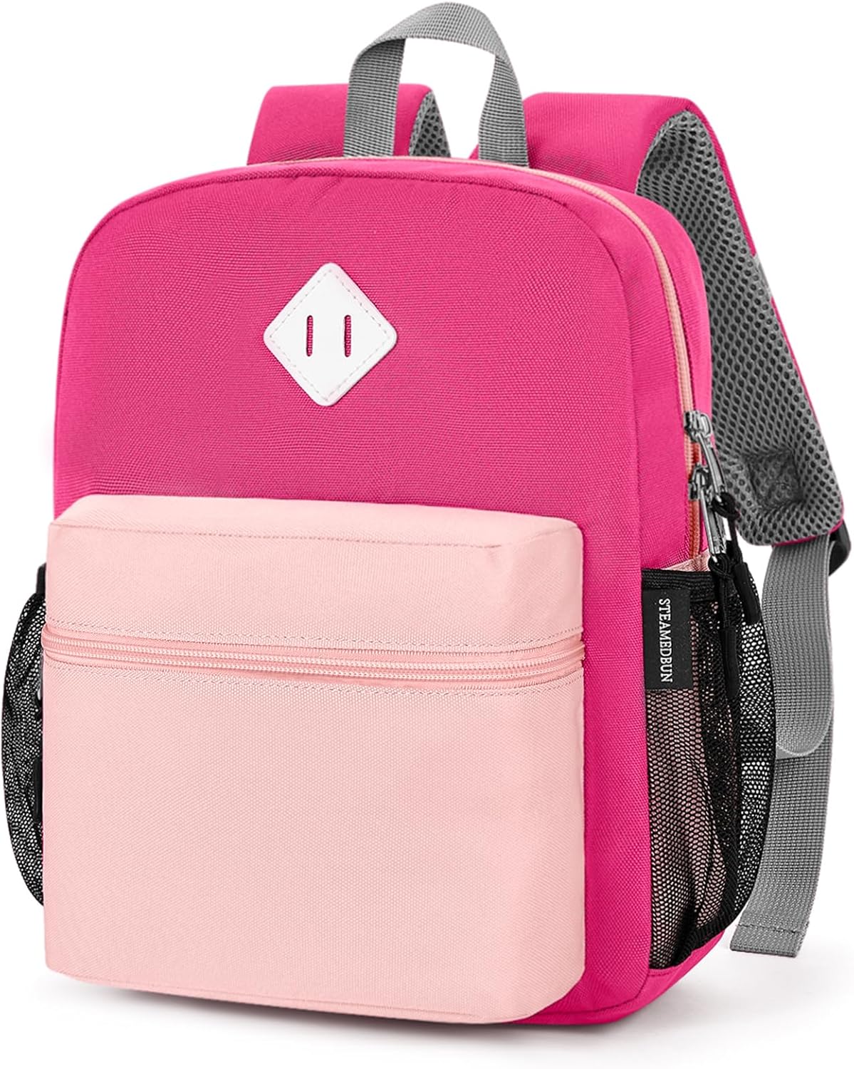 STEAMEDBUN Toddler Backpack Girls 2-4, Kids Backpack Girls, Preschool Daycare Travel Small - 12inch