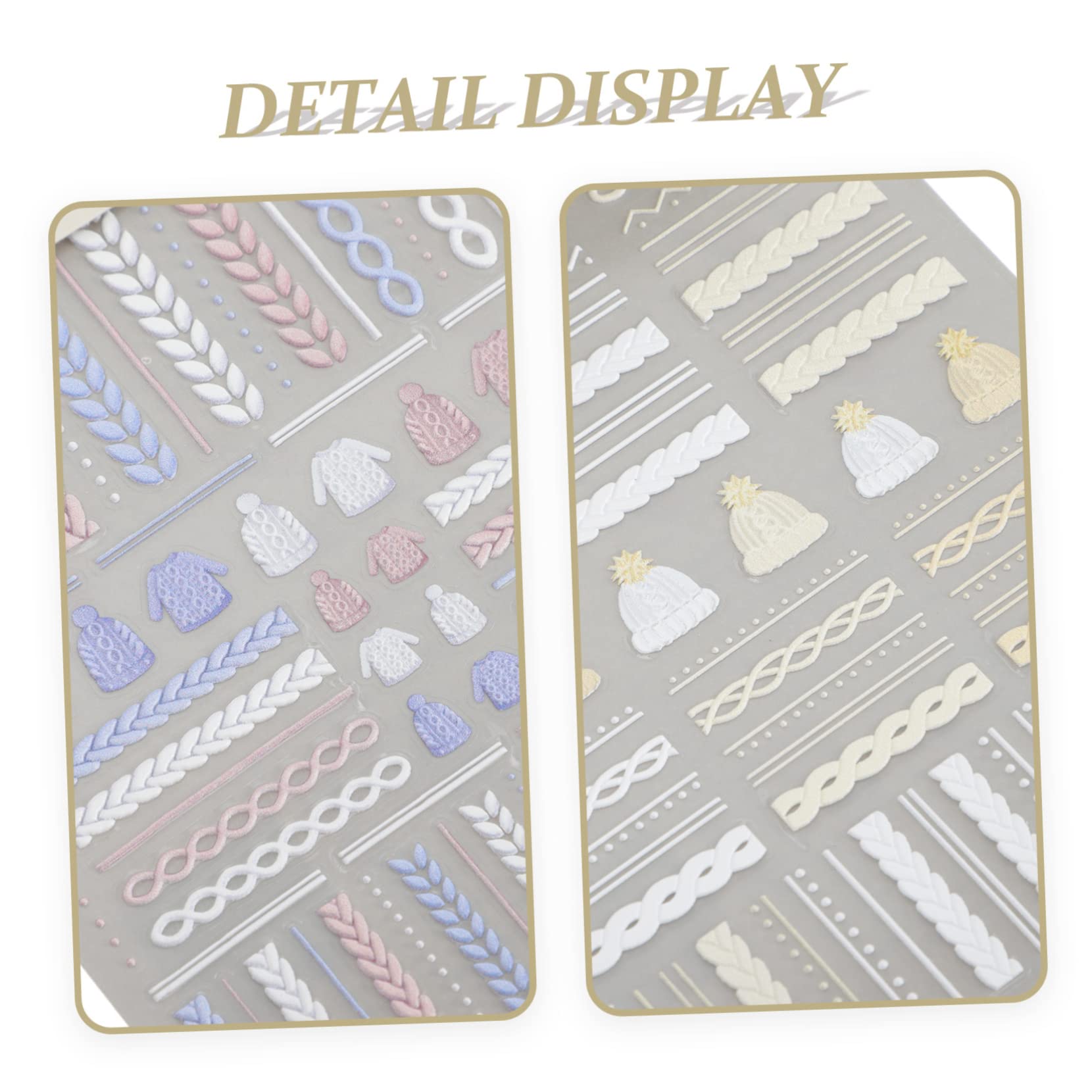 12 Set Di Adesivi Per Unghie A Forma Di Fiocco Di Neve Per Ragazze A Tema Natalizio Decalcomanie Decorative Per Manicure