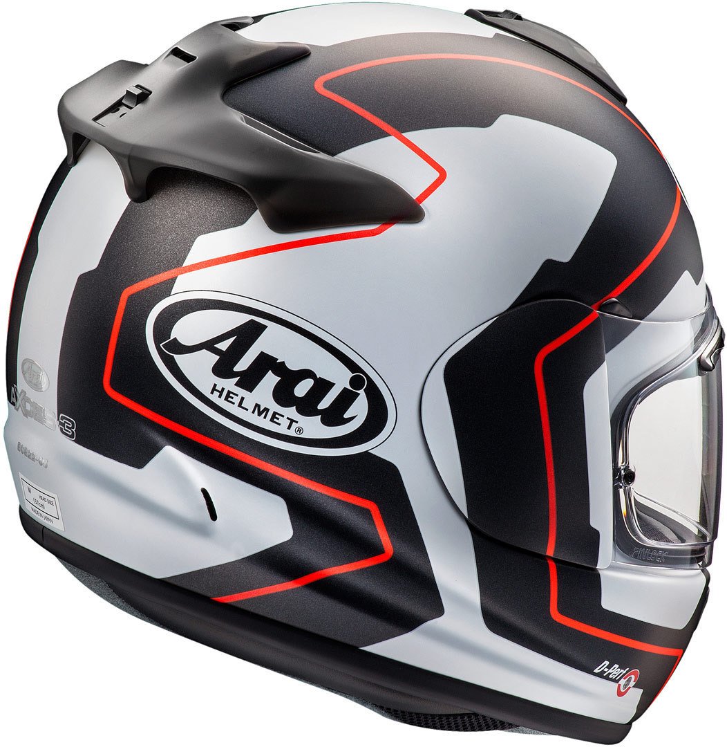 arai axces 3 line helmet III Sense Red - Size S The Initial Snugness When Putting The Helmet On Or Taking It Off Can Be Challenging) 2023 Arai Brochure ARAI Axces-3 Line Blue Helmet
