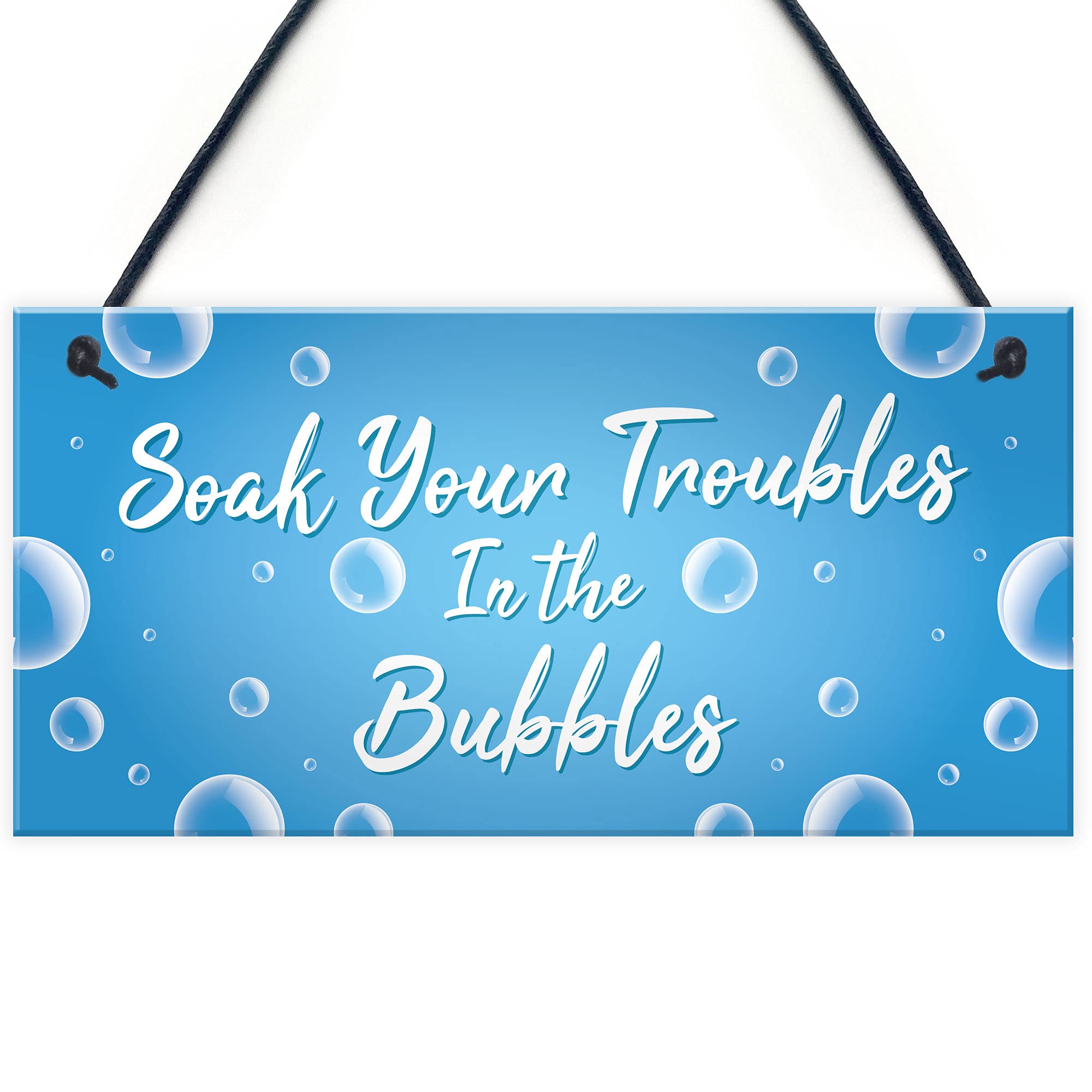 Red Ocean Novelty Hot Tub Hanging Decor Signs For Garden Novelty Lazy Spa Hot Tub Gifts Shed Sign