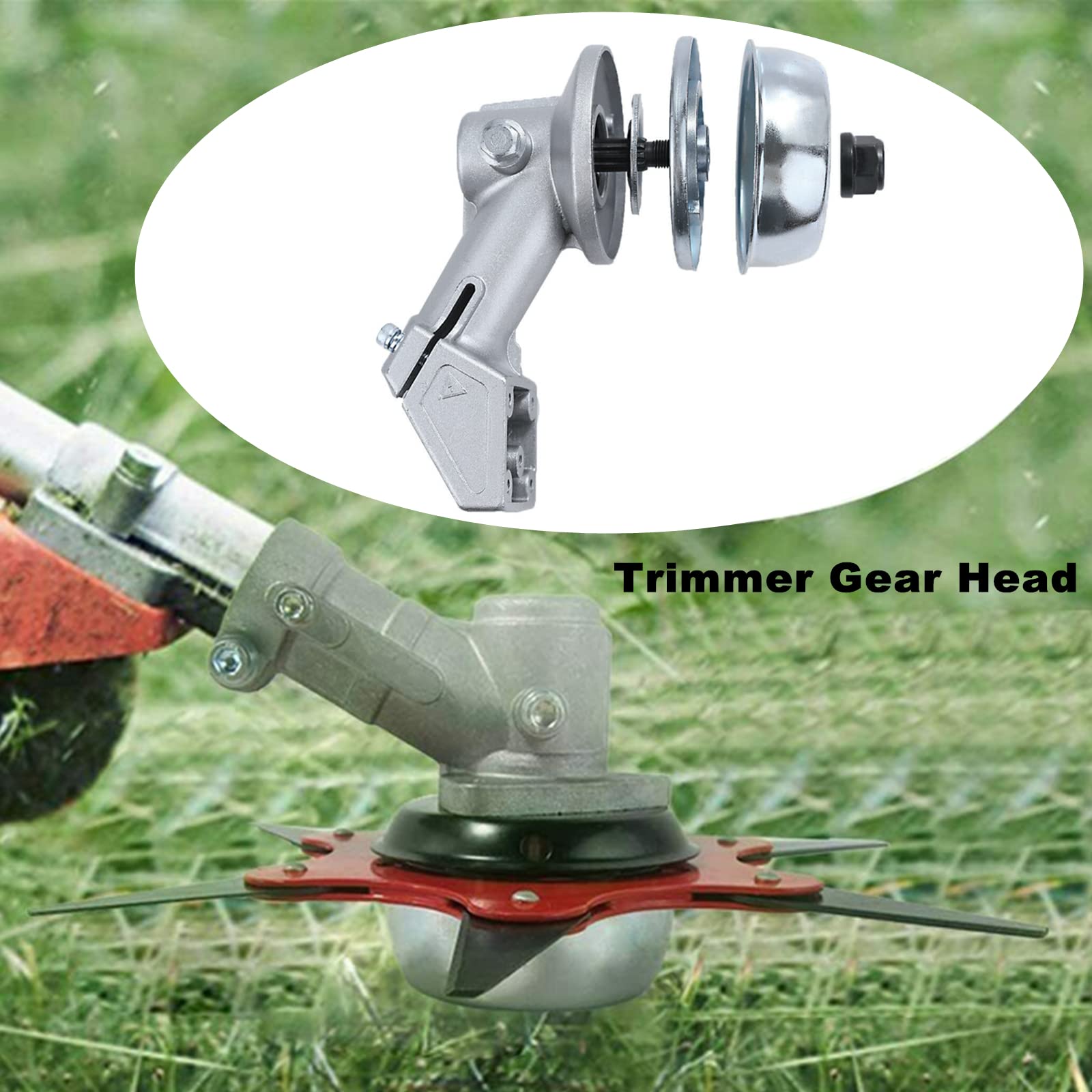 Anpongta Gearbox Head for Stihl FS55 FS55R FS55RC FS56 FS56RC FS90 FS90R FS94 FS94R FS100RX FS110 FS120 FS130 FS130R FS240 FS240R FS250 FS80 FS83 FS85 FS-KM Gear Head 4137 640 0100