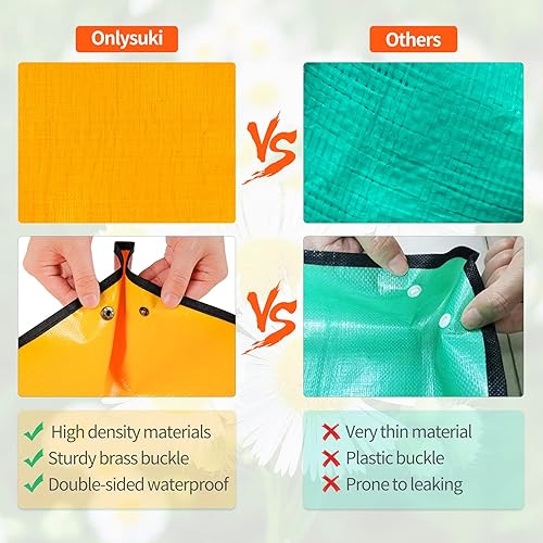 Miniatura 5 de Onlysuki Large Repotting Mat for House Plants Transplanting and Potting Soil Mess Control, Unique Gardening Gifts for Women & Men Mom Birthday Gift