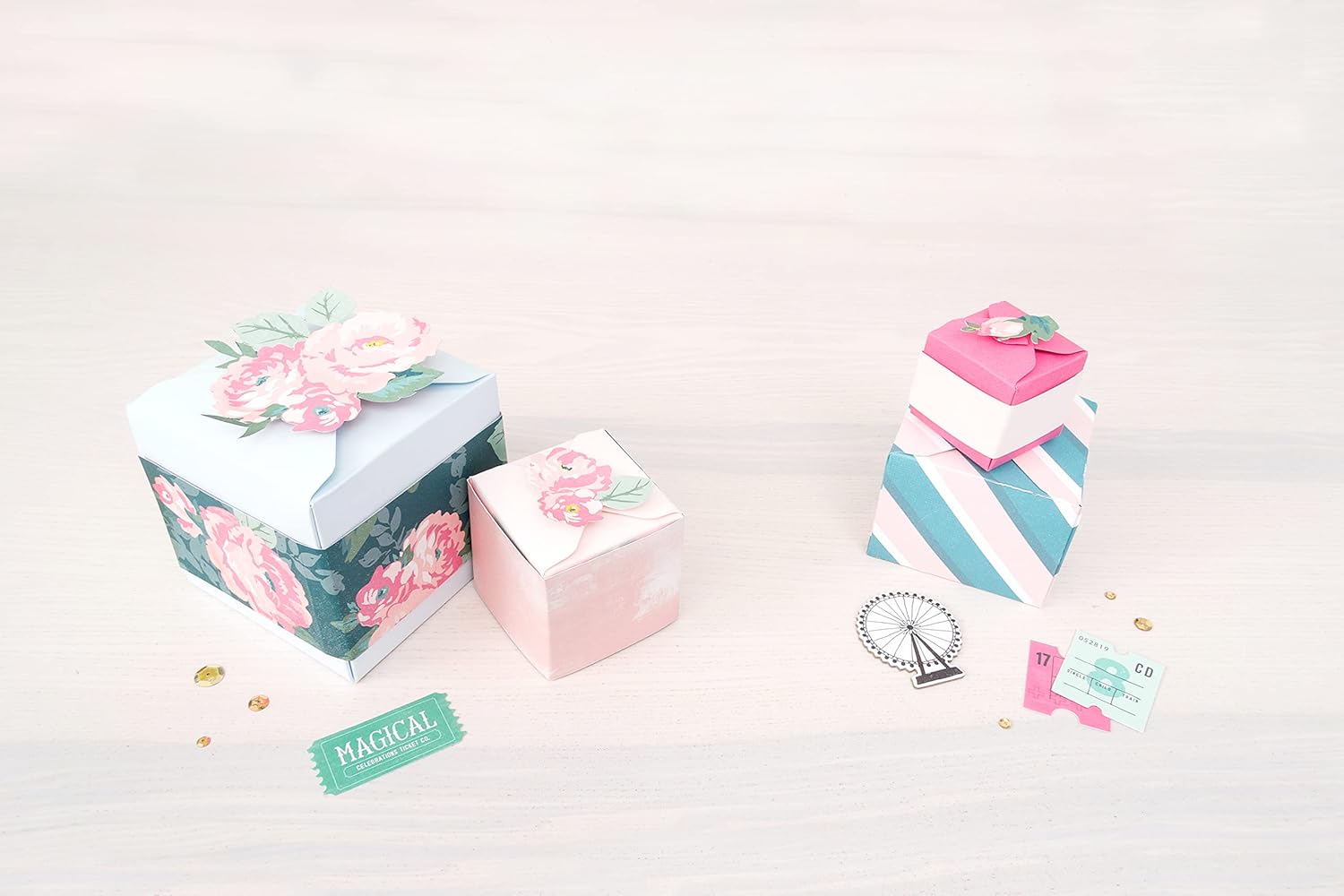 We R Memory Keepers Gift Box Punch Board