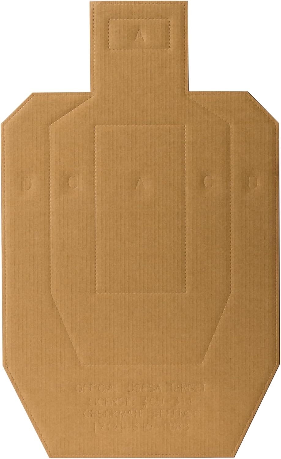 USPSA/IPSC Cardboard Targets – Official USPSA Approved Competition Targets – Regulation Size, Match-Grade Quality, NROI Certified