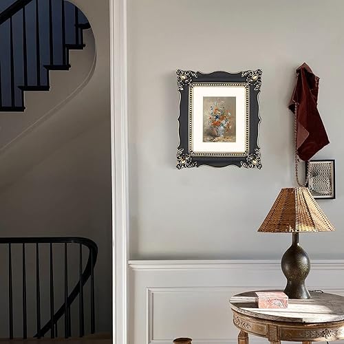 Miniatura 4 de Marcos de fotos vintage de 8 x 10 pulgadas, marcos de fotos antiguos de 8 x 10 para obras de arte, bronce