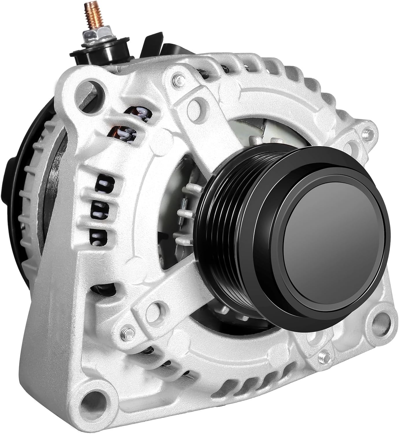 Hikevent 14007N Alternator for 2014-2019 Chevy Silverado 1500/2500/3500, GMC Sierra/Yukon, Tahoe - Replaces 22747894, 84143543