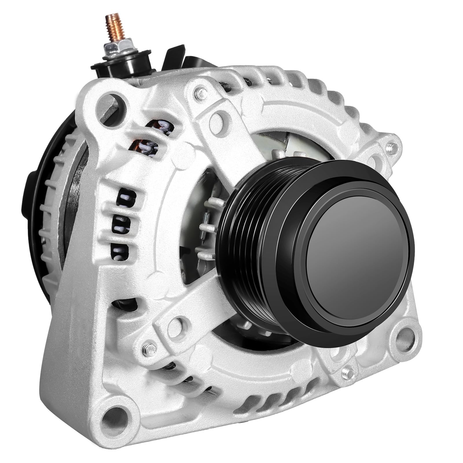14007N Alternator Replacement for 2014-2019 Chevy Silverado 1500 2500 3500 Suburban Tahoe Express, 15-19 GMC Yukon Sierra, GMC Savana, Cadillac Escalade, 4.3L 6.0L Replace for 22747894 84143543-picture-27