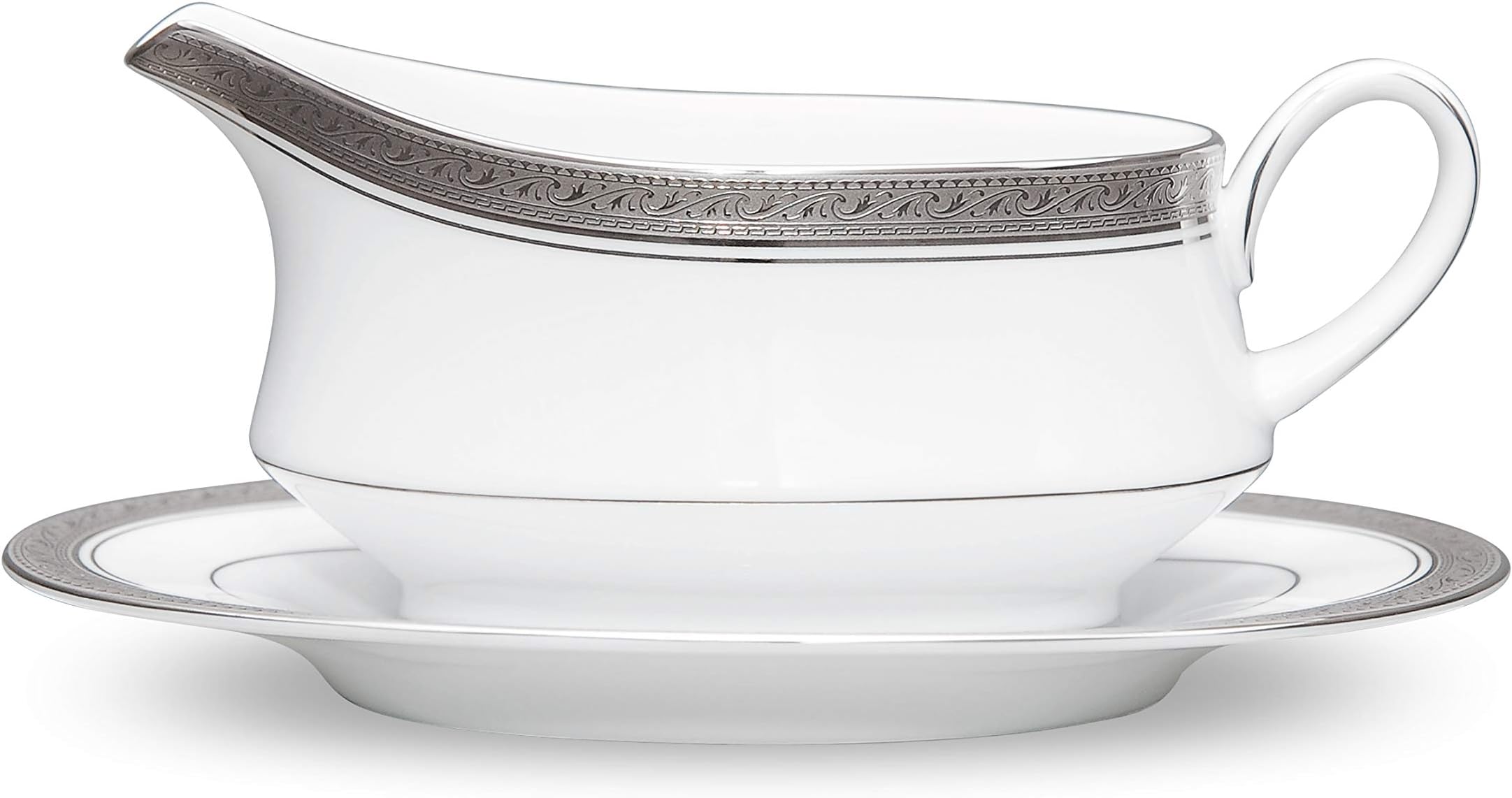 Noritake Crestwood Platinum Gravy Boat