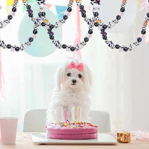 Miniatura 10 de 200 cuentas de madera con estampado de gato de 0.630 in, cuentas redondas de madera naturales hechas a mano, cuentas espaciadoras pulidas para hacer