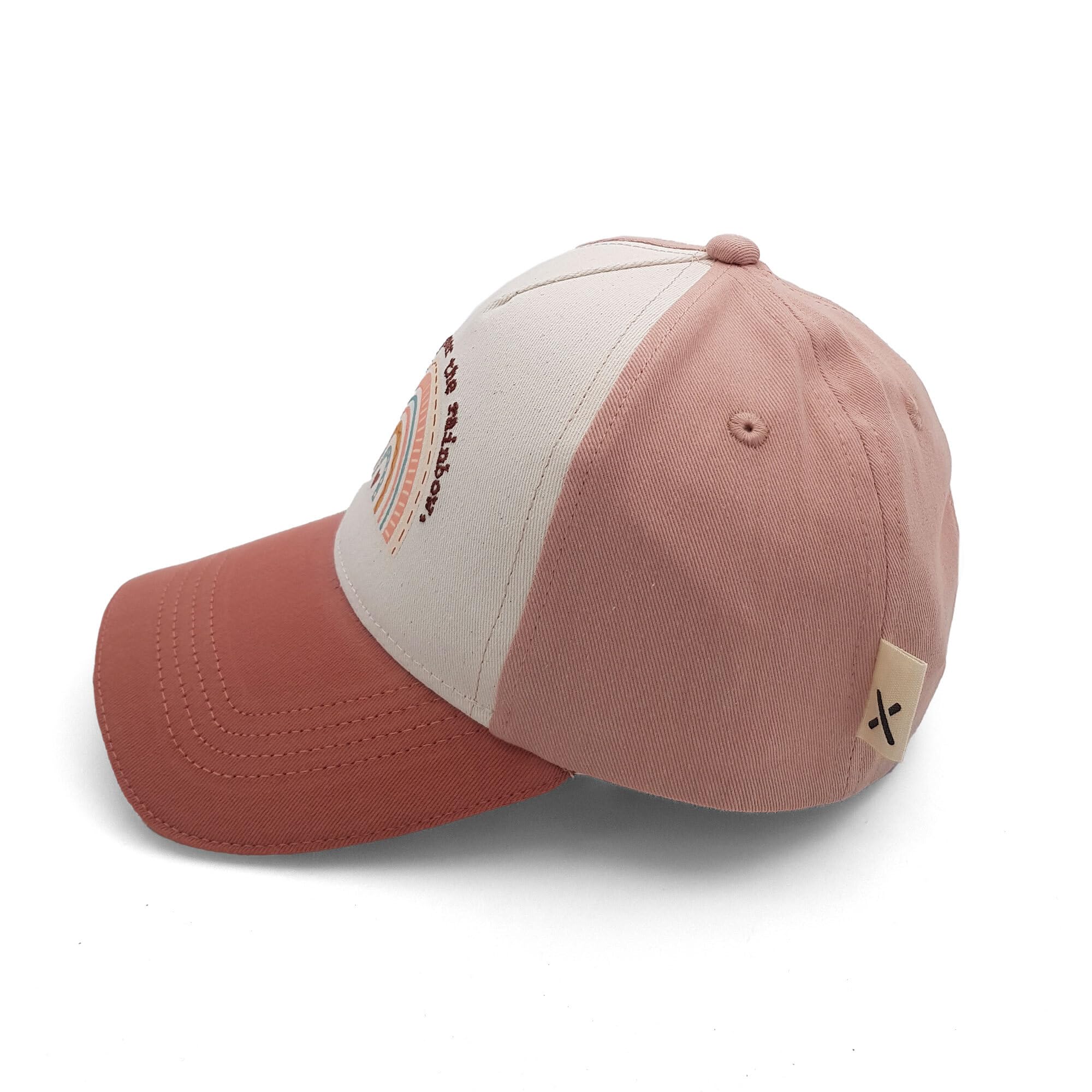 maximo Kids-Cap Regenbogen Klettverschluß